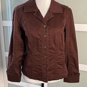 Dress Barn Chocolate Jacket